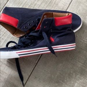 Pair of Polo Ralph Lauren shoes.